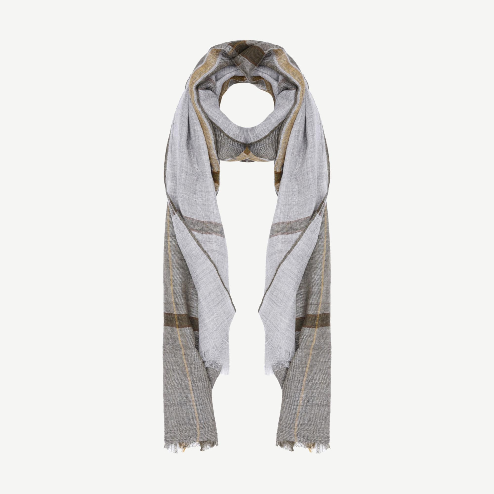 YARGICI Kareli Maskulen Şal