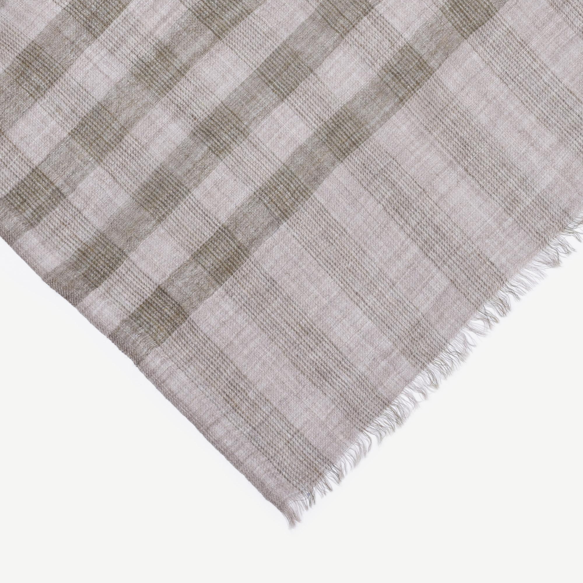 YARGICI Kareli Maskulen Şal