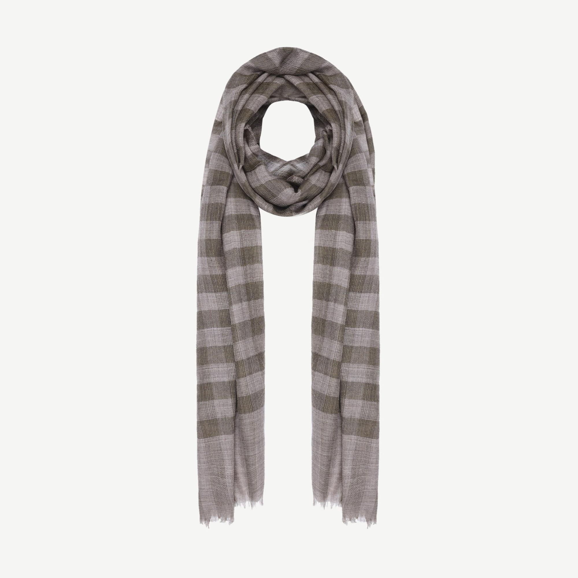 YARGICI Kareli Maskulen Şal