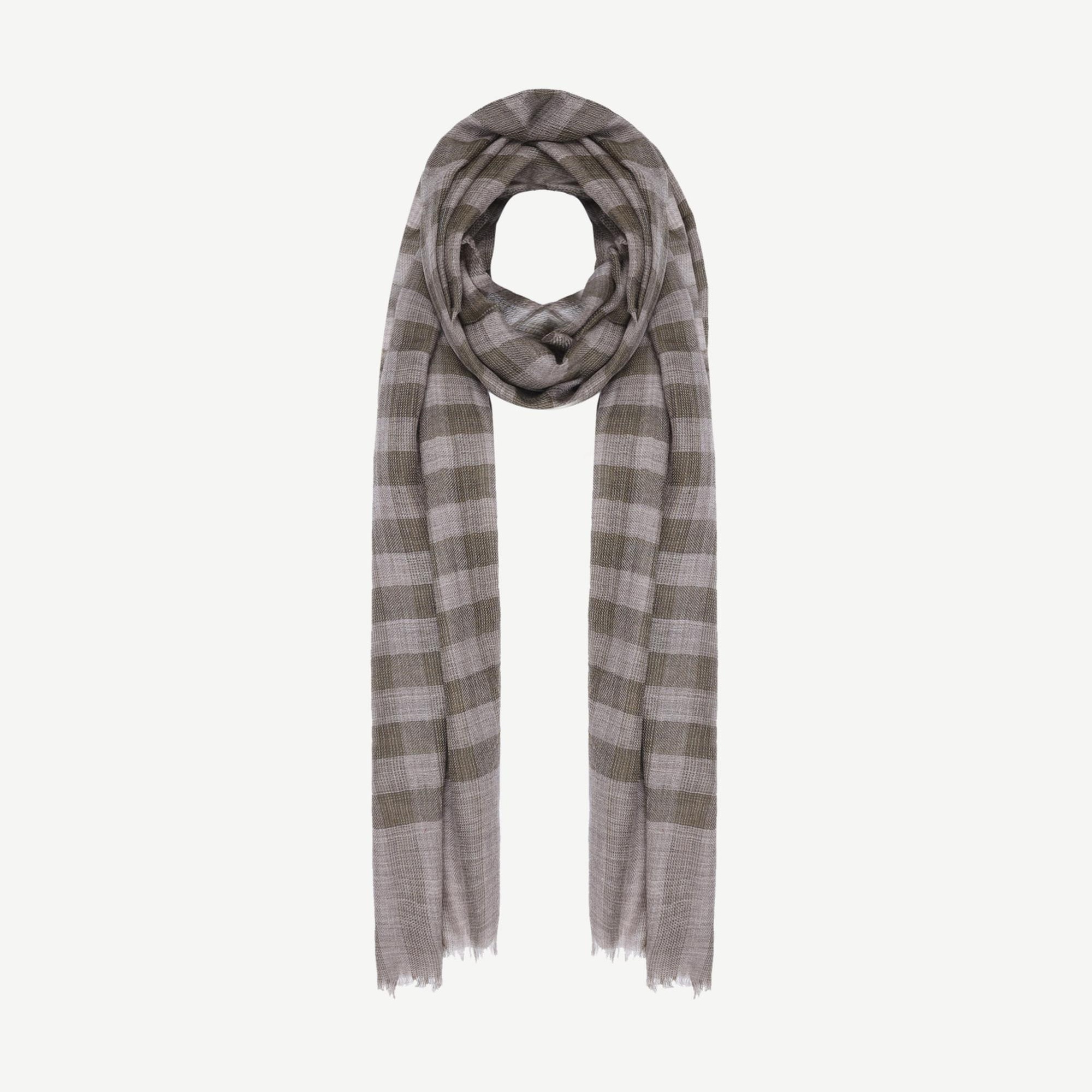 YARGICI Kareli Maskulen Şal