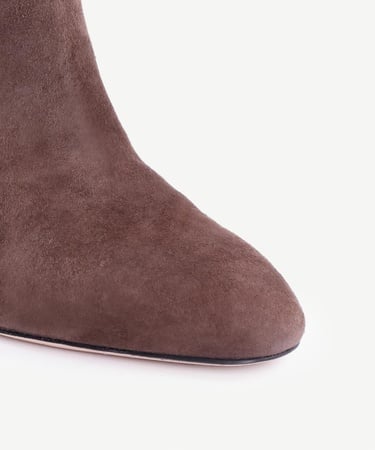  YARGICI Topuklu Uzun Deri Bot