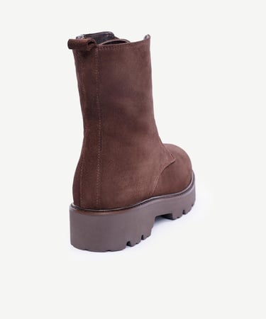  YARGICI Lastik Detaylı Deri Bot