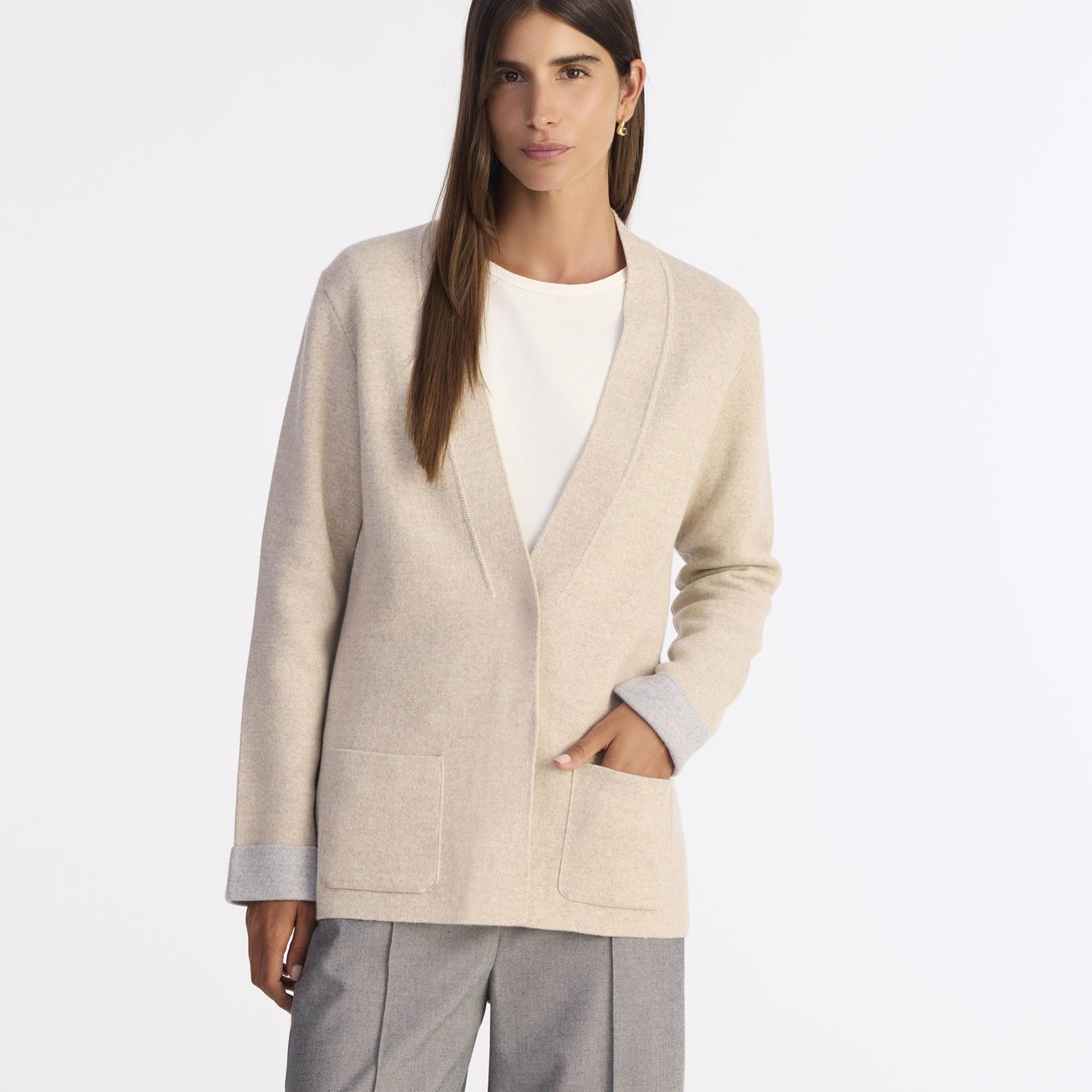 YARGICI Regular V Yaka Uzun Kol Hırka