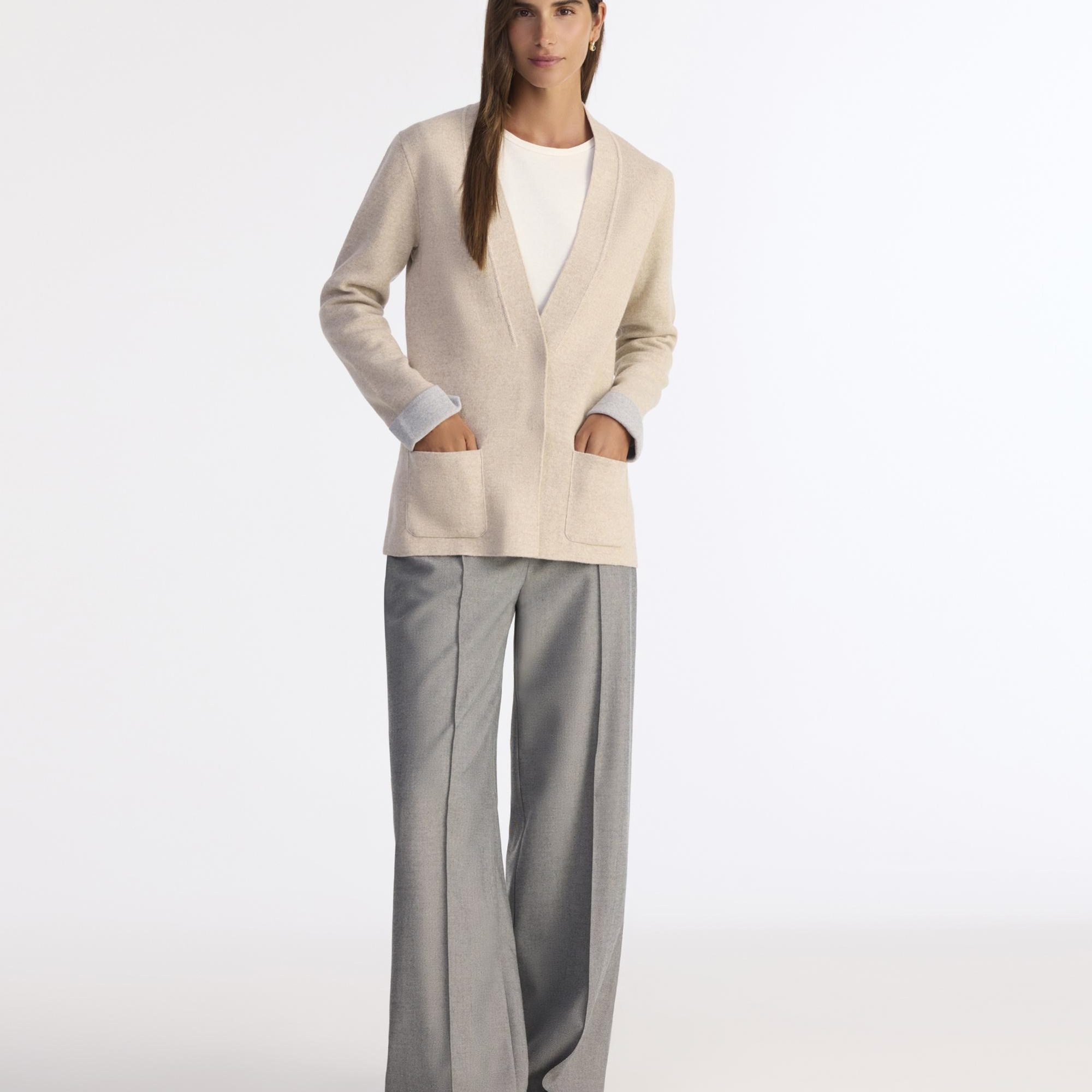 YARGICI Regular V Yaka Uzun Kol Hırka