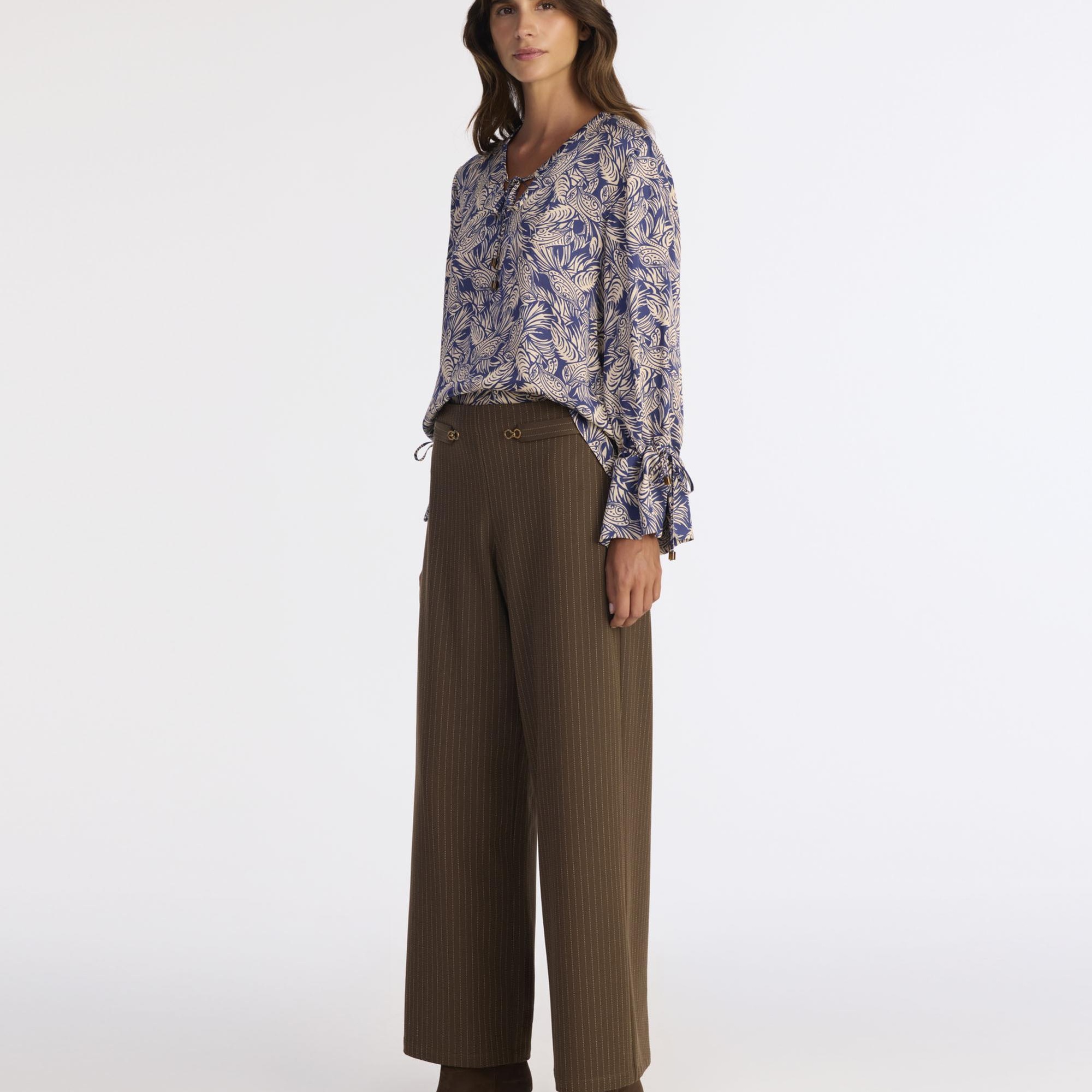 YARGICI Wide Leg Yüksek Bel Pantolon