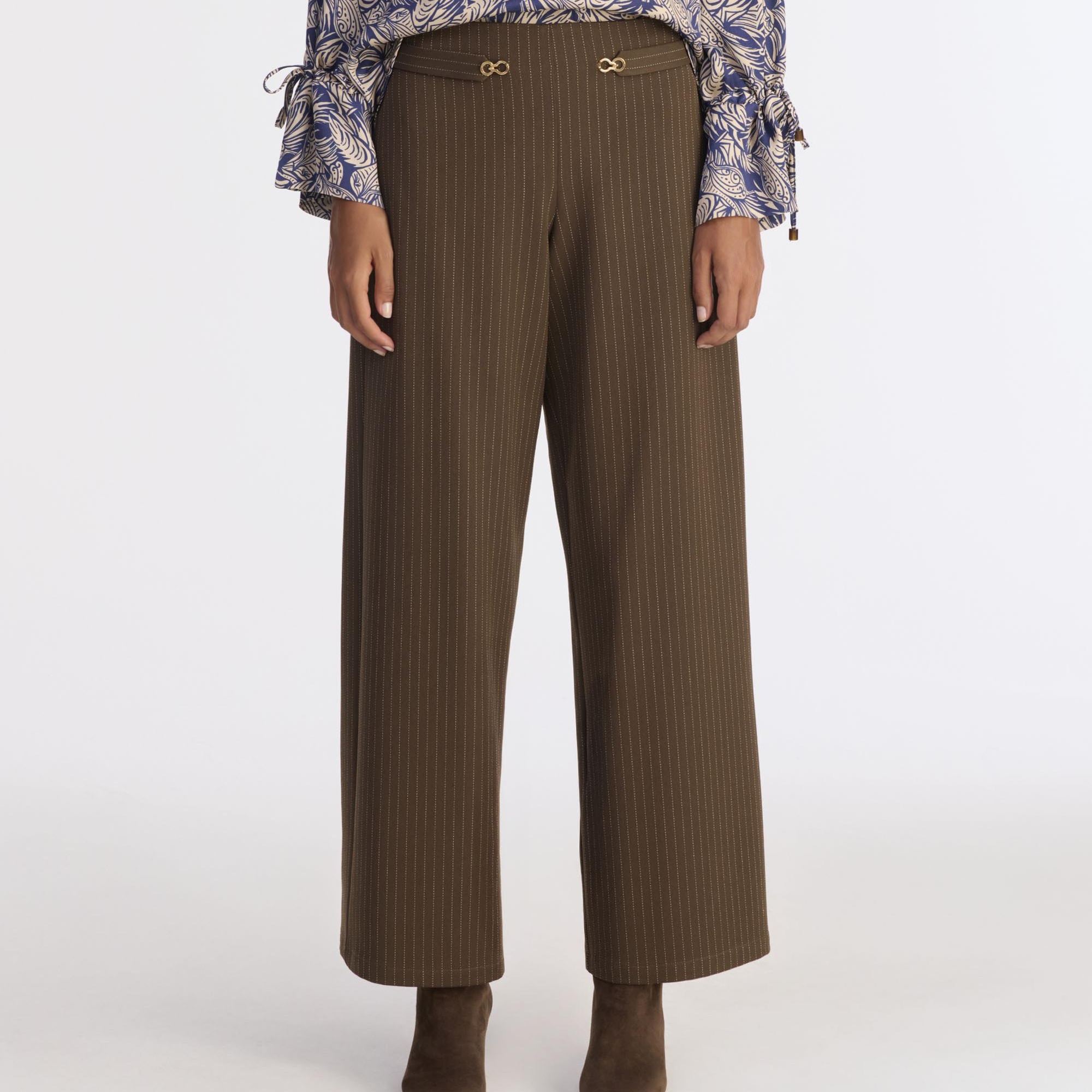 YARGICI Wide Leg Yüksek Bel Pantolon