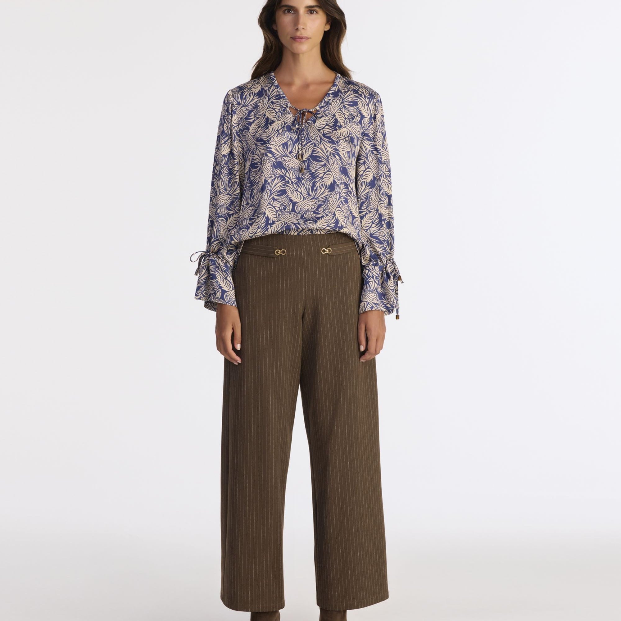 YARGICI Wide Leg Yüksek Bel Pantolon