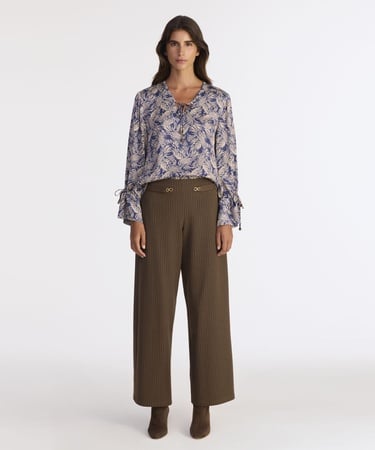  YARGICI Wide Leg Yüksek Bel Pantolon