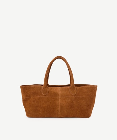  YARGICI Süet Deri El Çantası