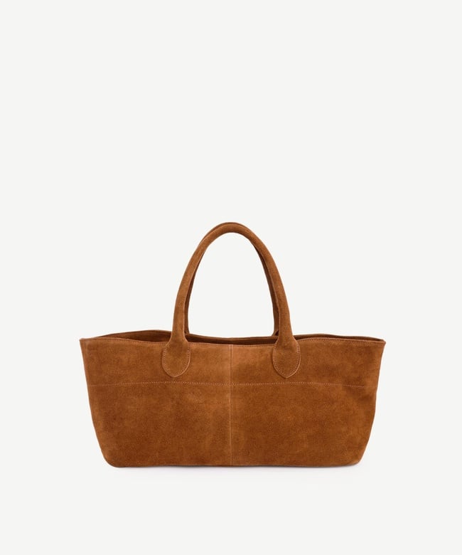  YARGICI Süet Deri El Çantası