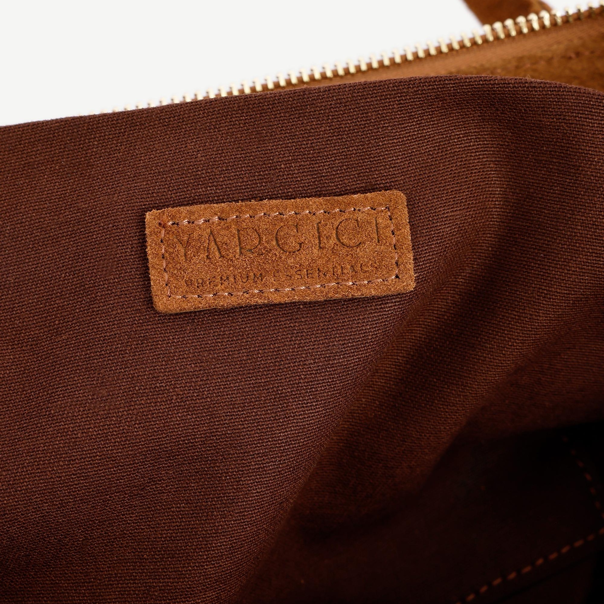 YARGICI Süet Deri El Çantası