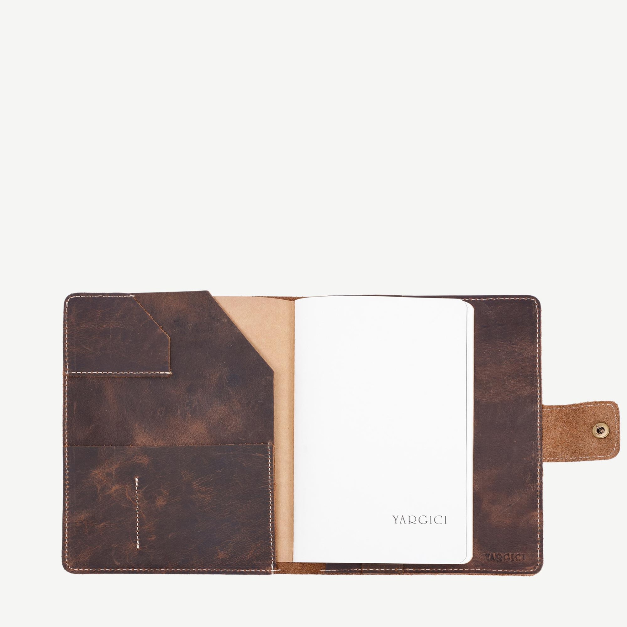 YARGICI Kraf Defter Deri Defterlik