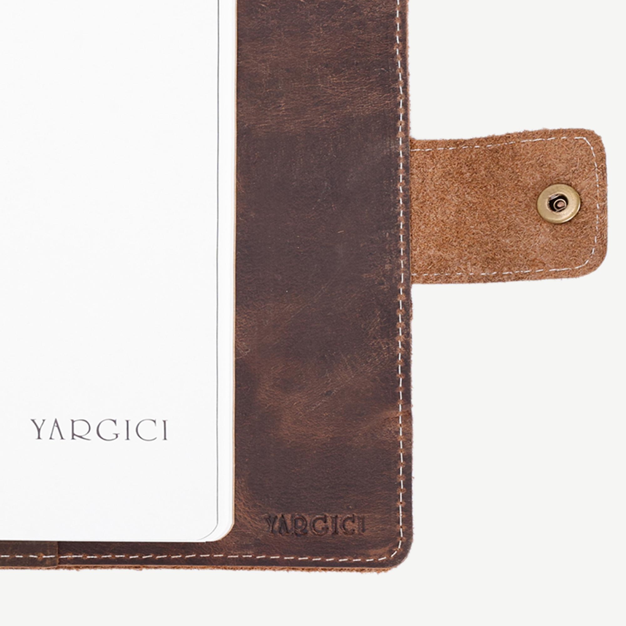 YARGICI Kraf Defter Deri Defterlik