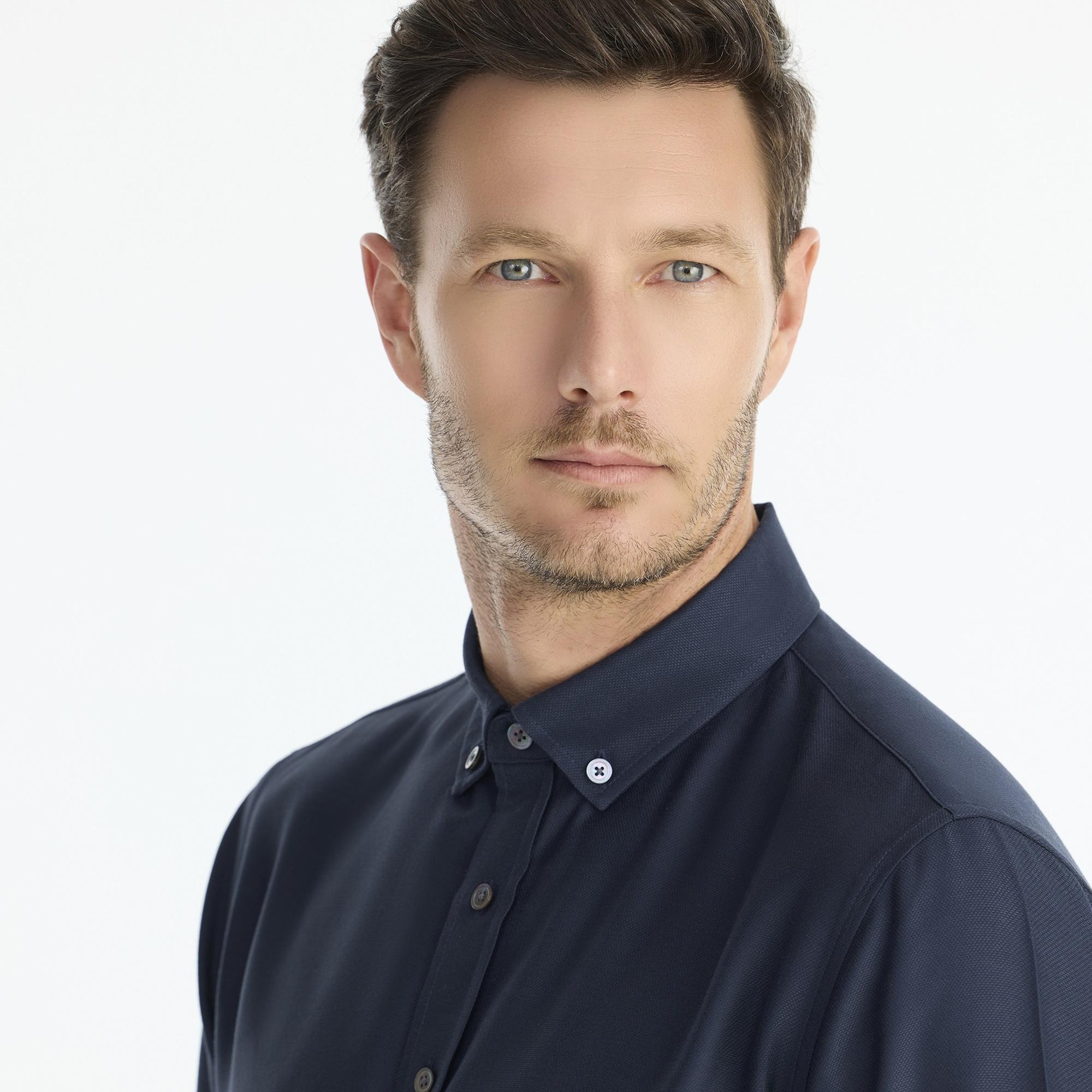 YARGICI Regular Gömlek Yaka Uzun Kol Gömlek