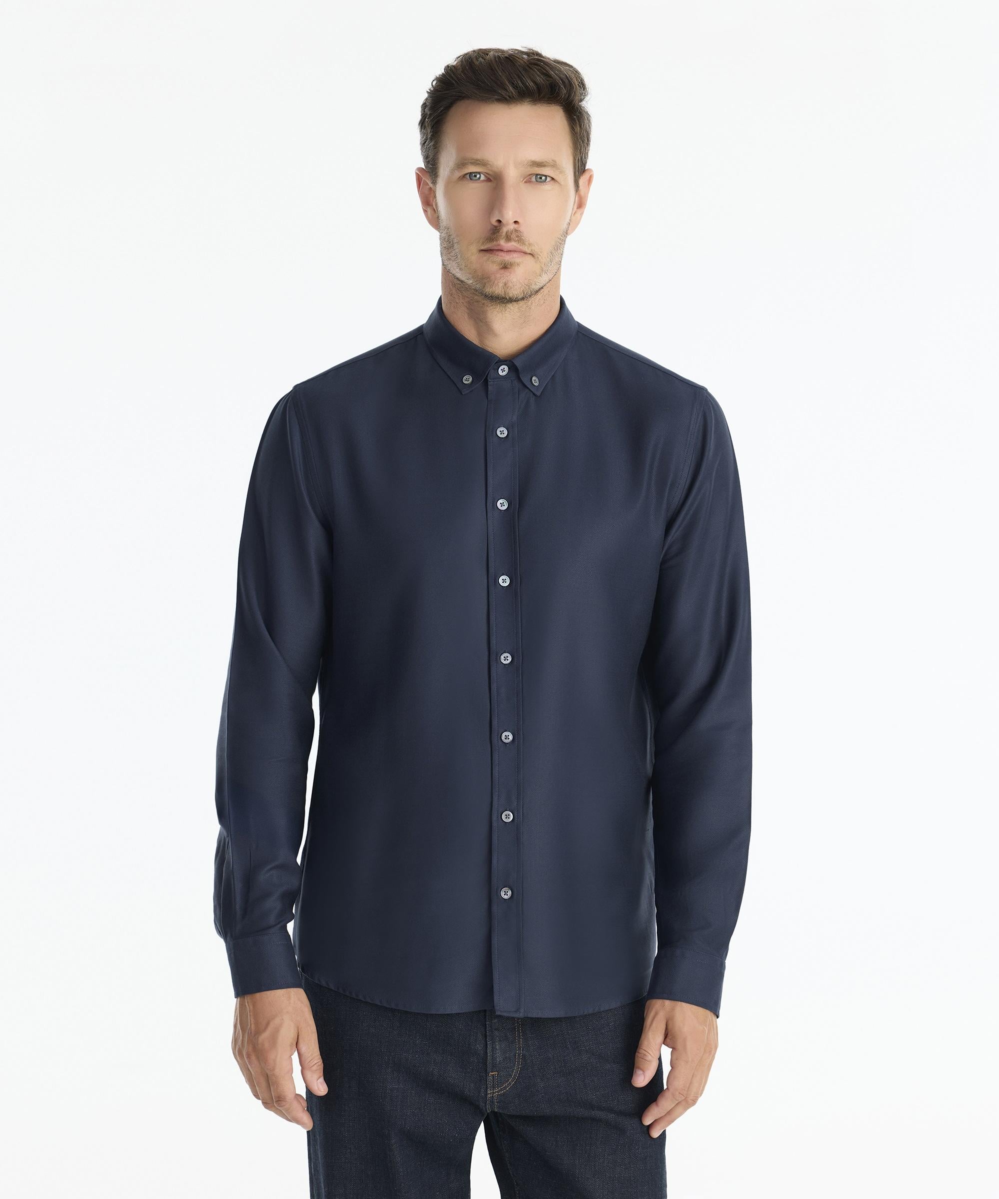  YARGICI Regular Gömlek Yaka Uzun Kol Gömlek