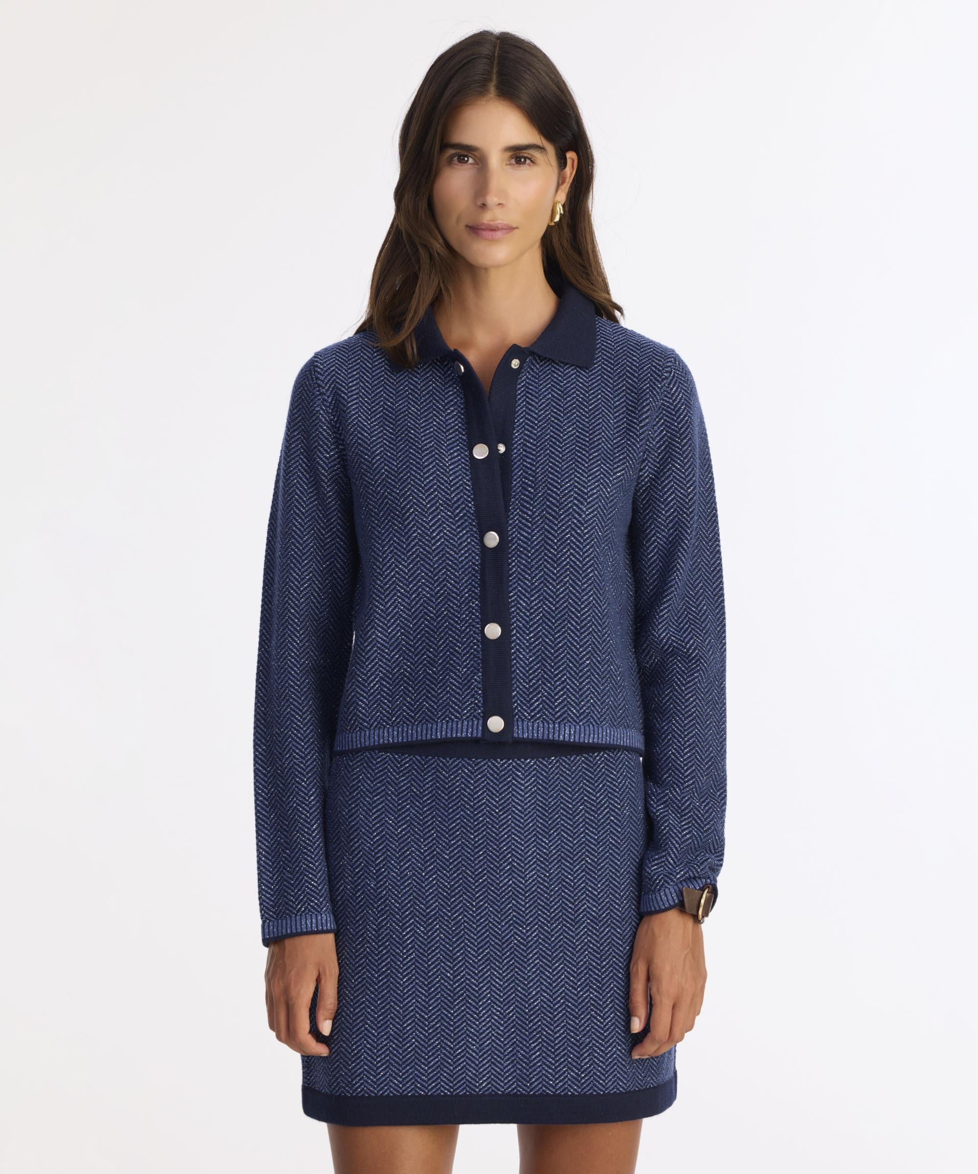  YARGICI Gömlek Yaka Triko Hırka