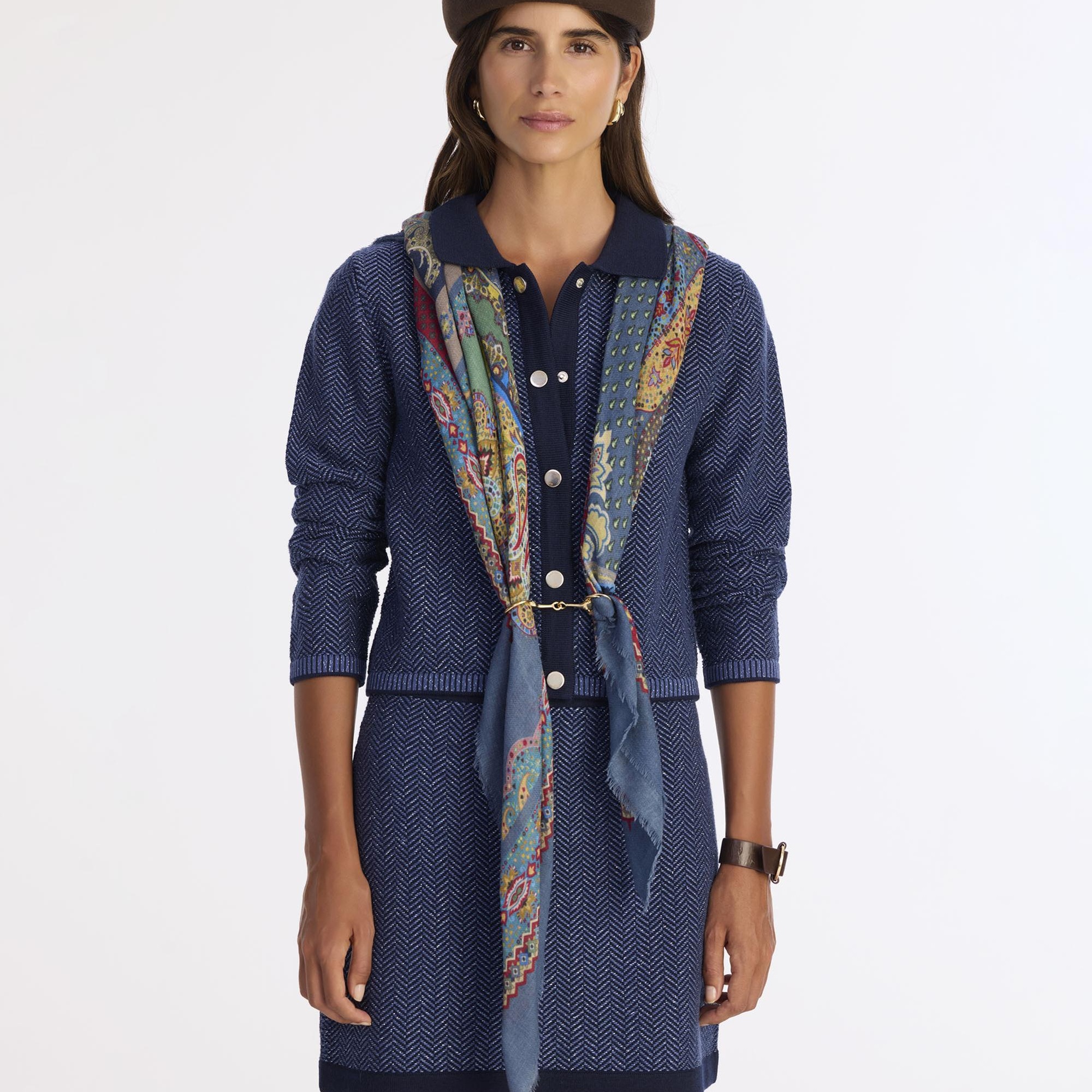 YARGICI Gömlek Yaka Triko Hırka