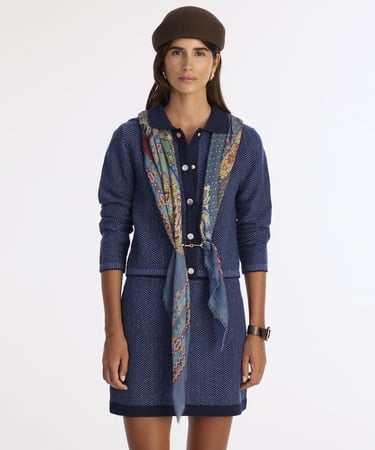  YARGICI Gömlek Yaka Triko Hırka