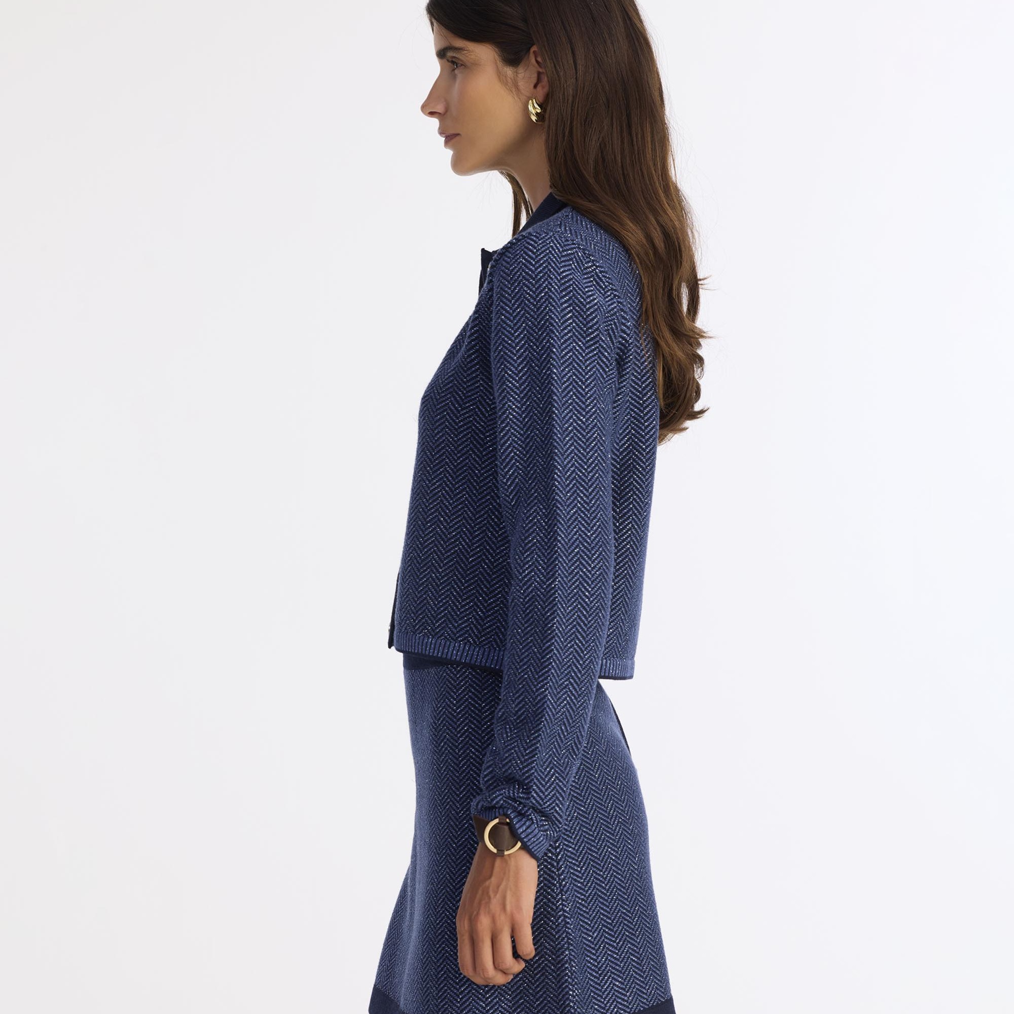 YARGICI Gömlek Yaka Triko Hırka