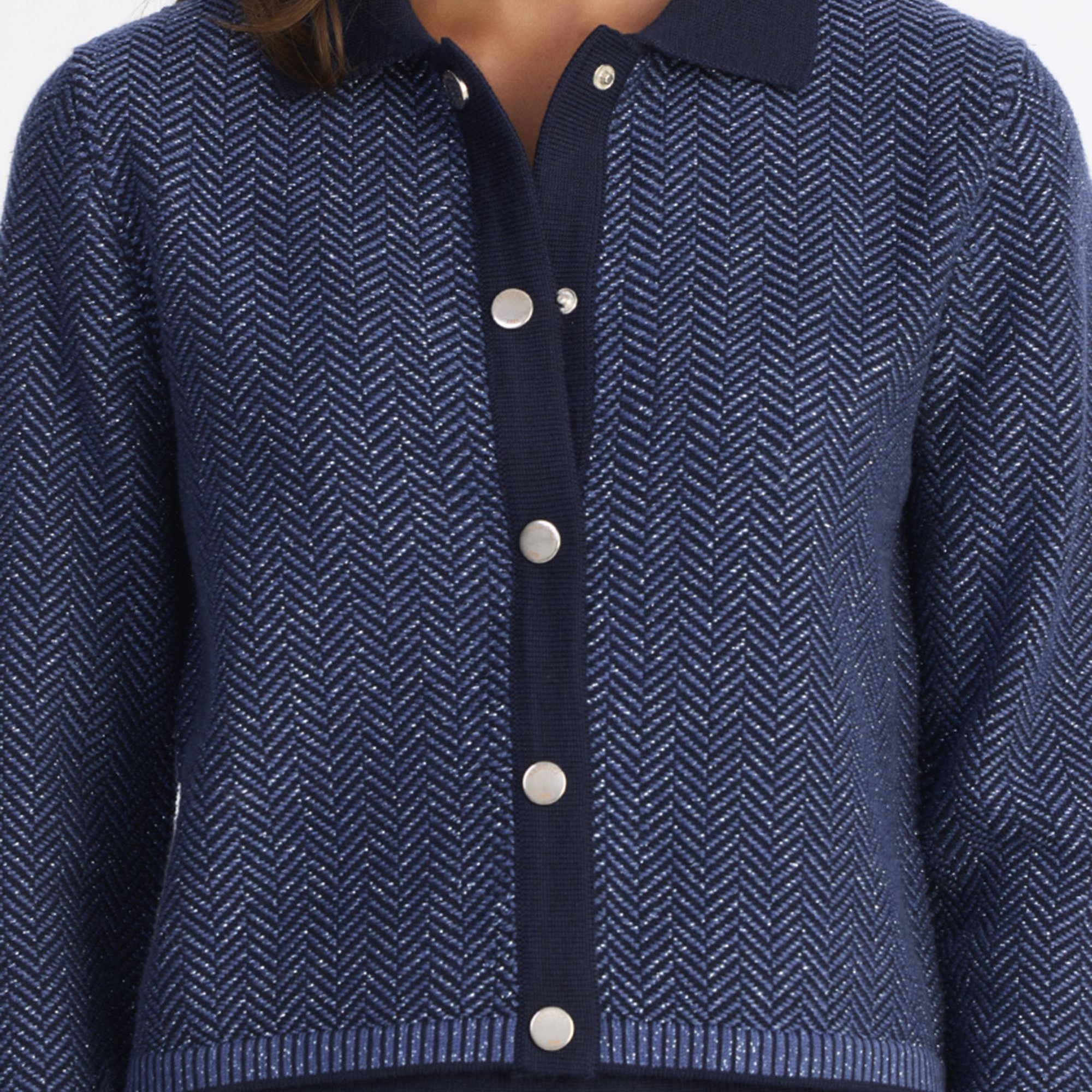 YARGICI Gömlek Yaka Triko Hırka