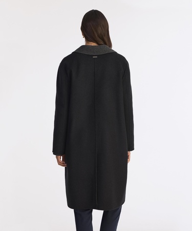  YARGICI Regular Kırlangıç Yaka Uzun Kol Palto