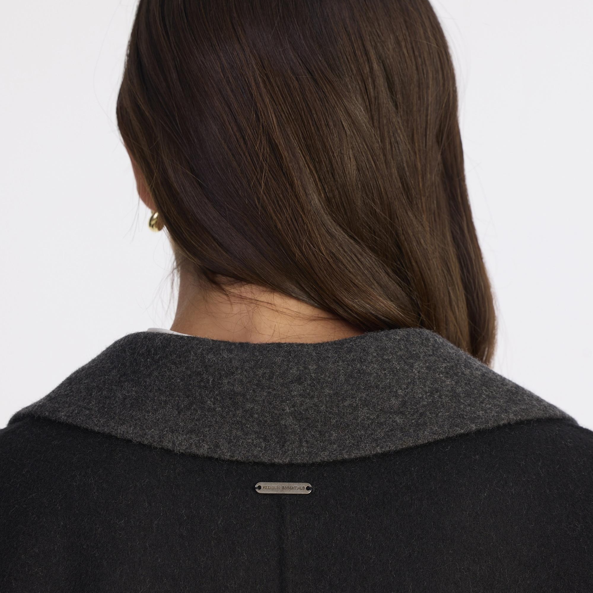 YARGICI Regular Kırlangıç Yaka Uzun Kol Palto