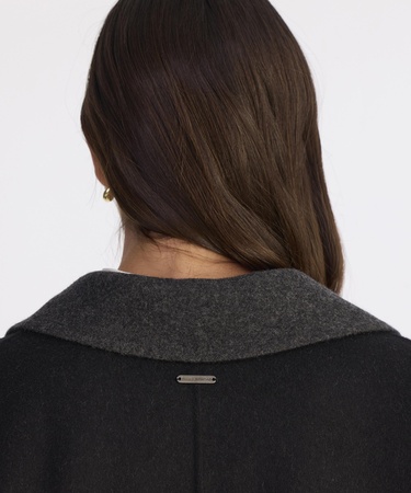  YARGICI Regular Kırlangıç Yaka Uzun Kol Palto