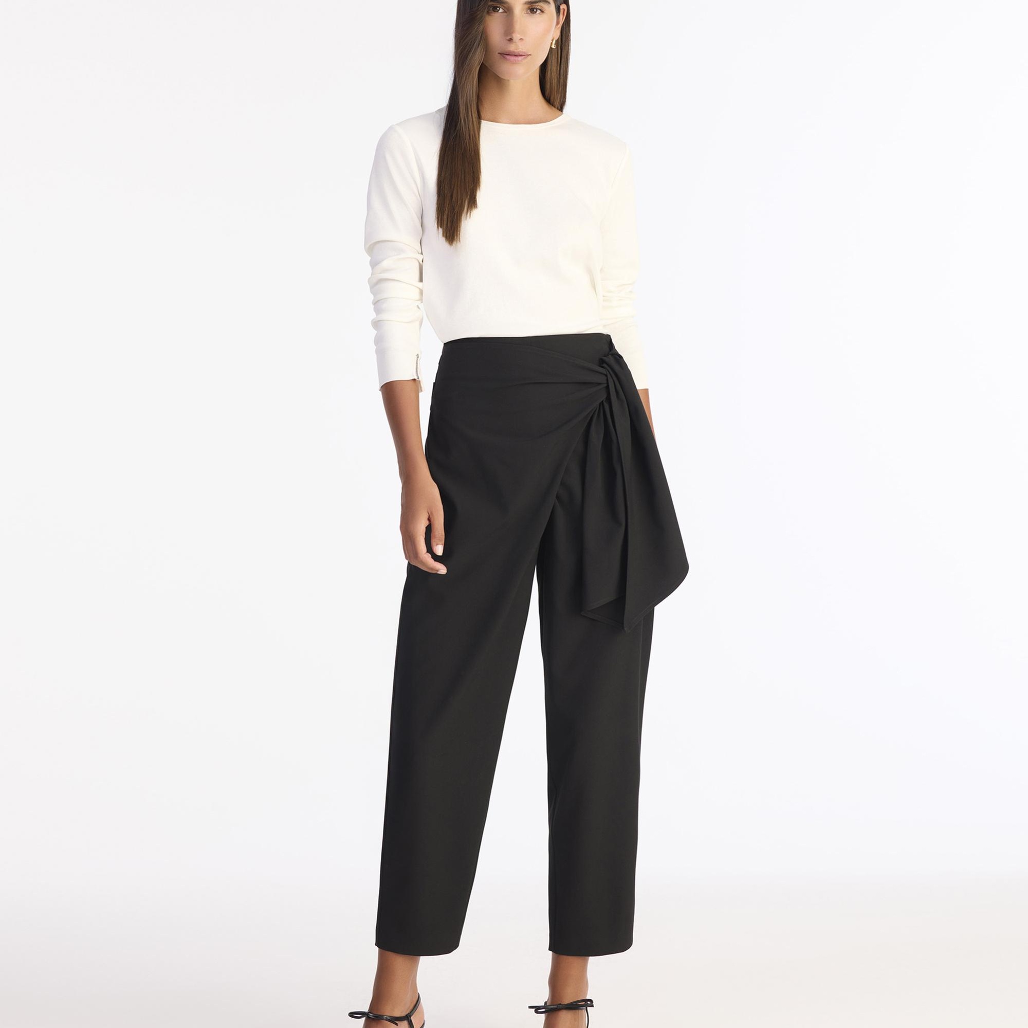 YARGICI Düz Yüksek Bel Pantolon