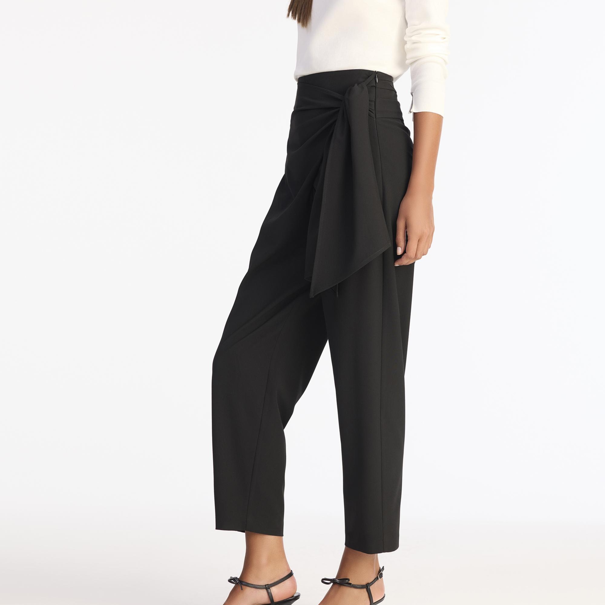 YARGICI Düz Yüksek Bel Pantolon