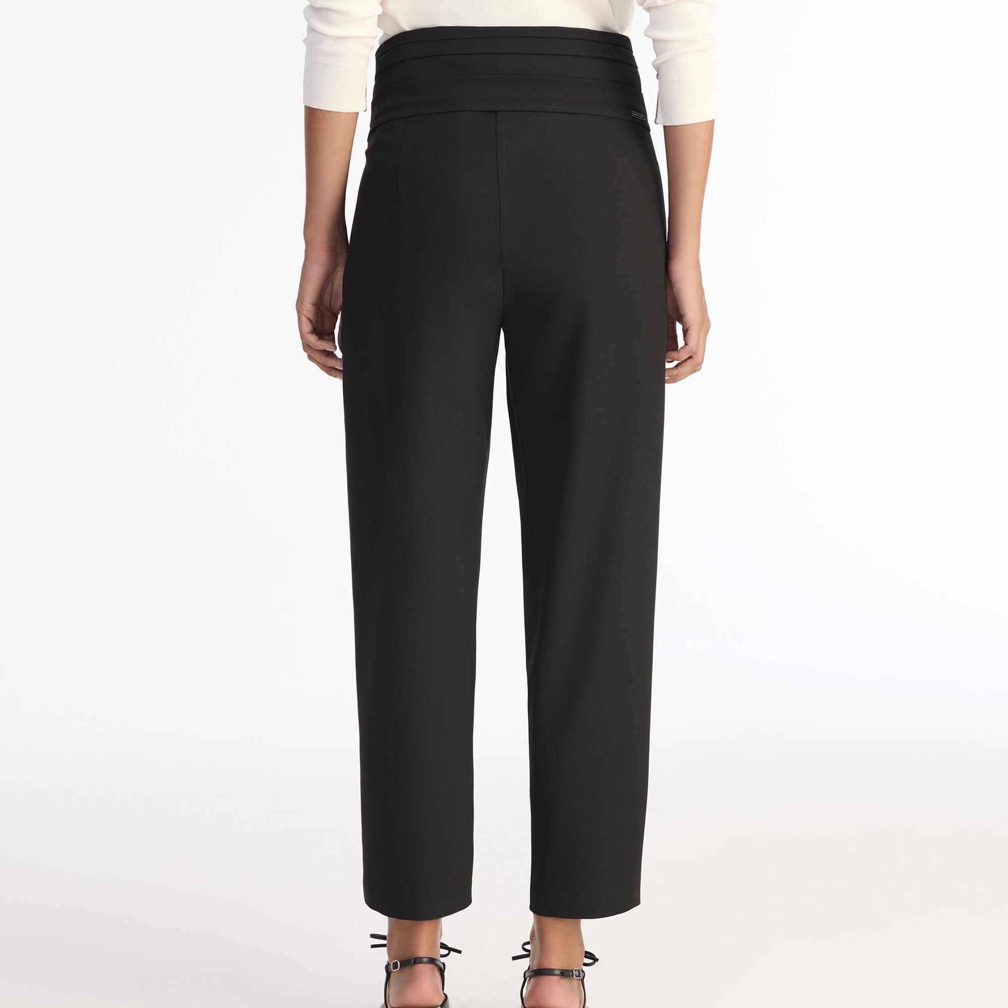 YARGICI Düz Yüksek Bel Pantolon