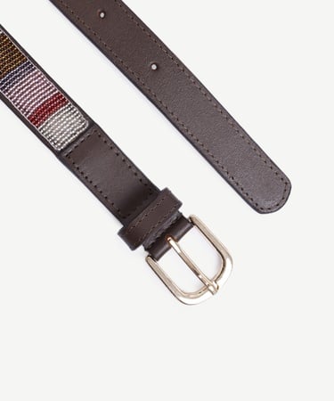  YARGICI Boncuk İşlemeli Çok Renkli Kemer