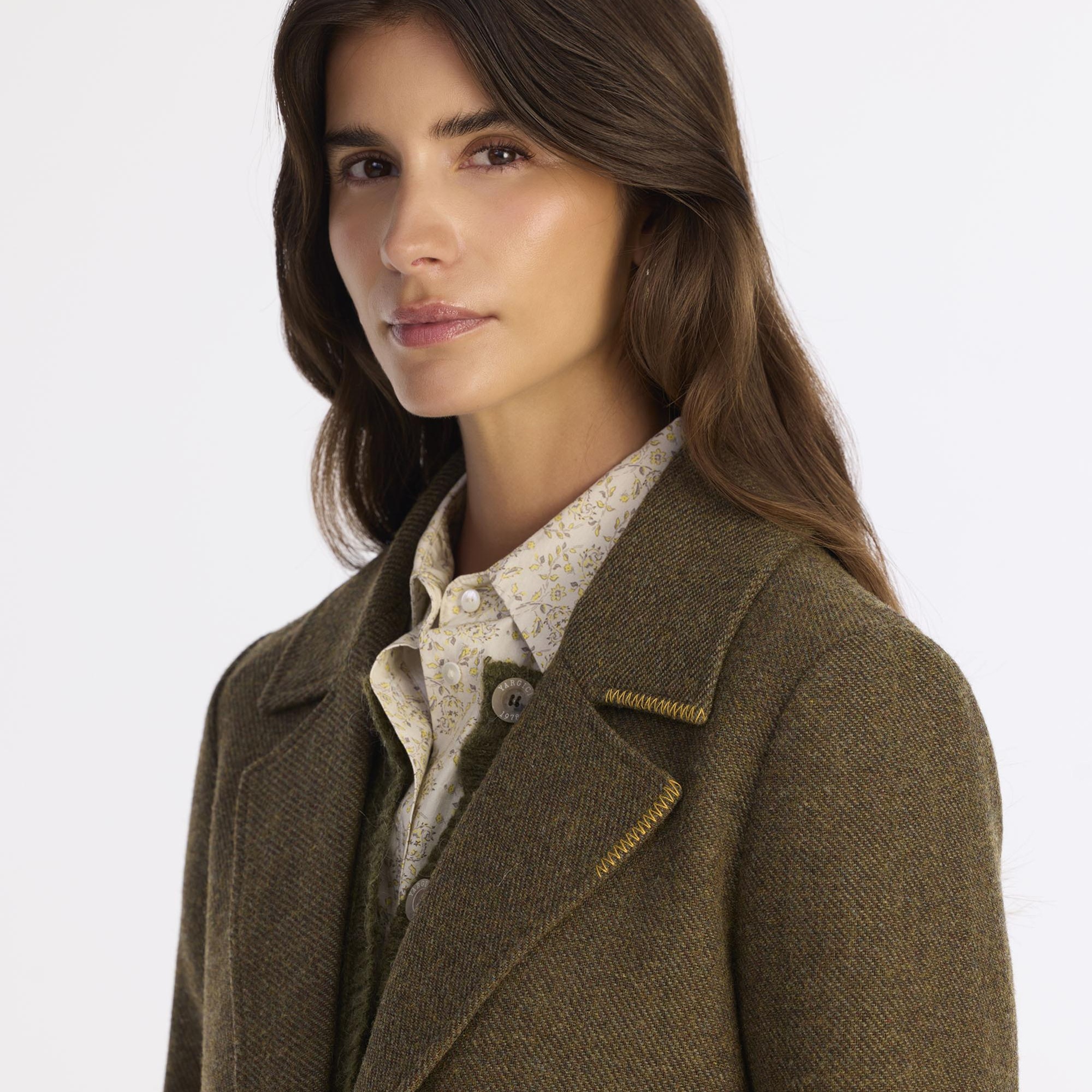 YARGICI Dikiş Detaylı Kemerli Uzun Palto