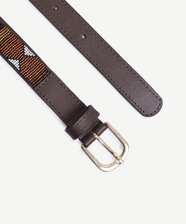  YARGICI Boncuk İşlemeli Kemer