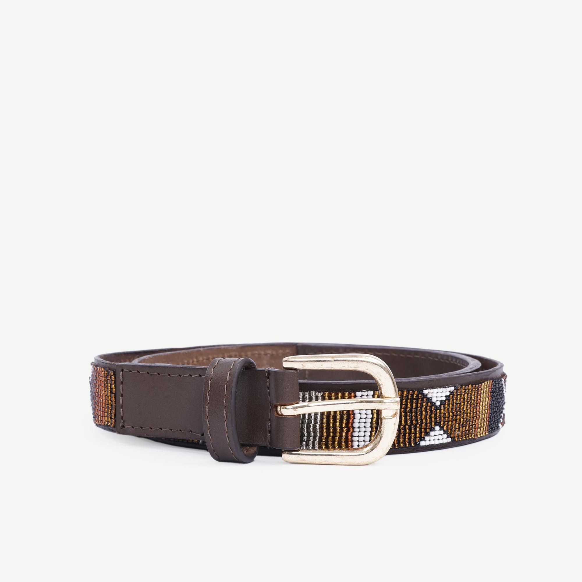 YARGICI Boncuk İşlemeli Kemer