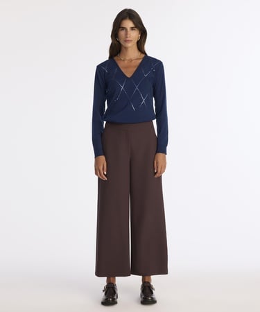  YARGICI Düz Normal Bel Pantolon