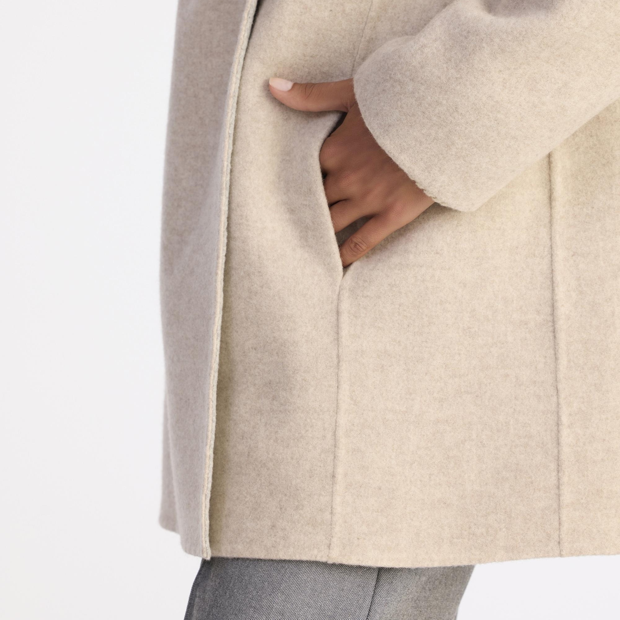 YARGICI Geniş Şal Yaka Uzun Kol Palto