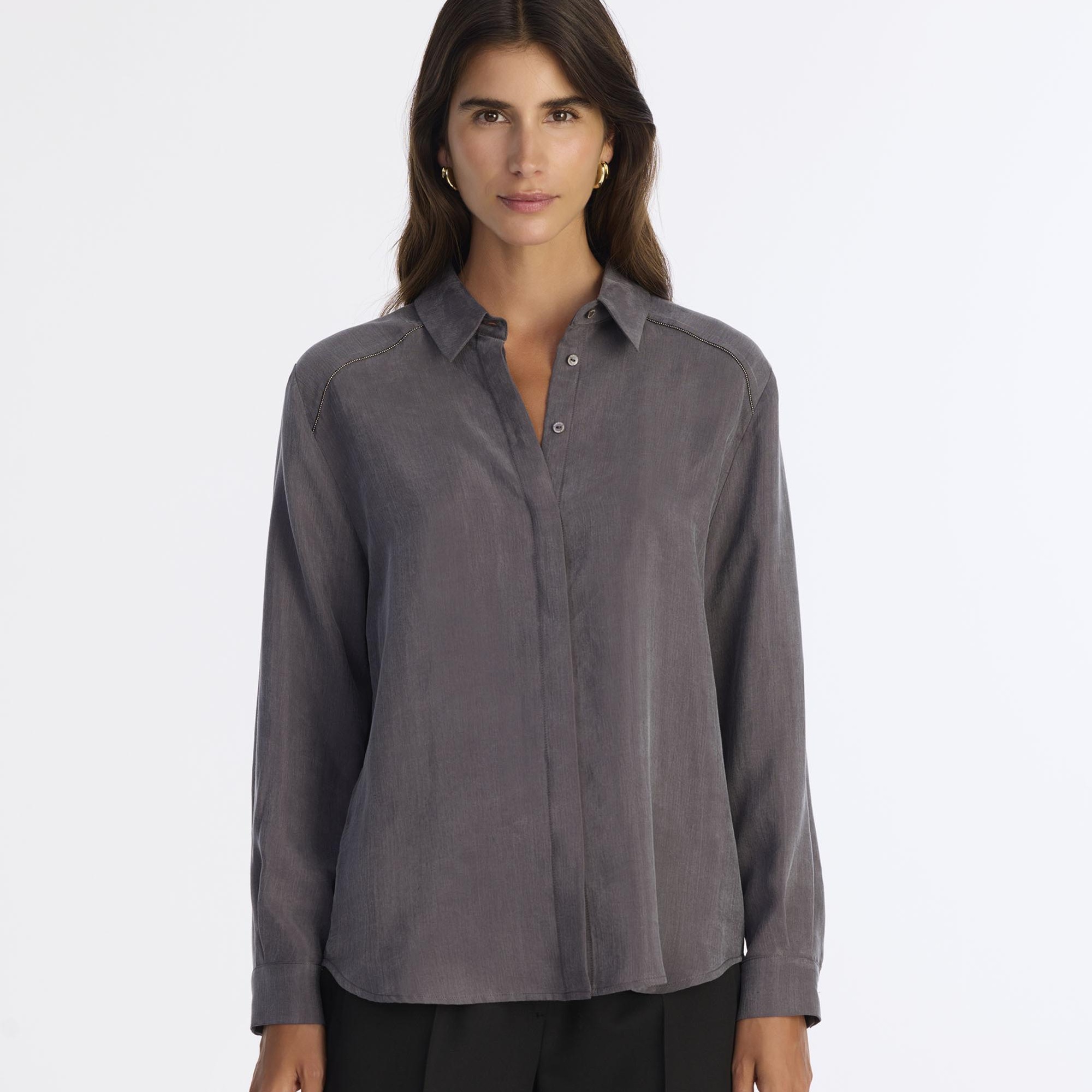 YARGICI Regular Gömlek Yaka Uzun Kol Gömlek