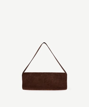  YARGICI Toka Detaylı Deri Omuz Çantası