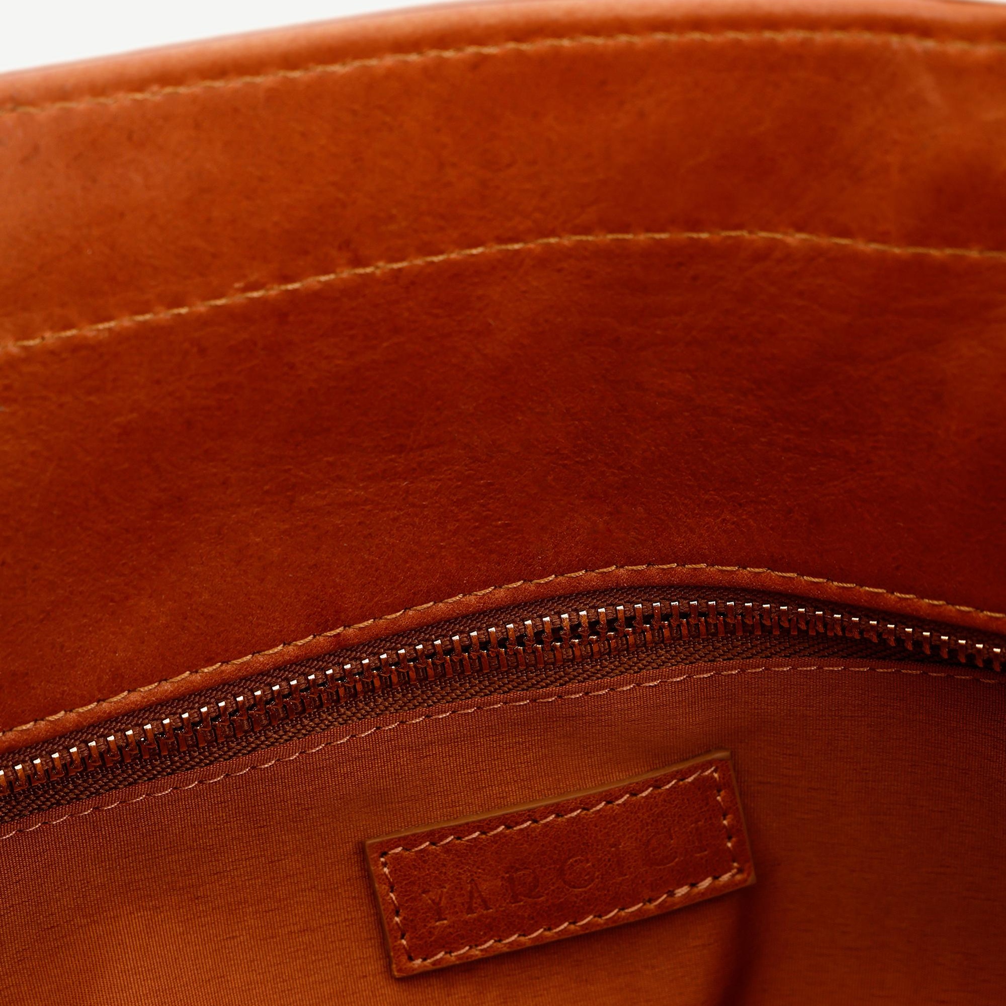 YARGICI Kalın Omuz Saplı Deri Omuz Çantası