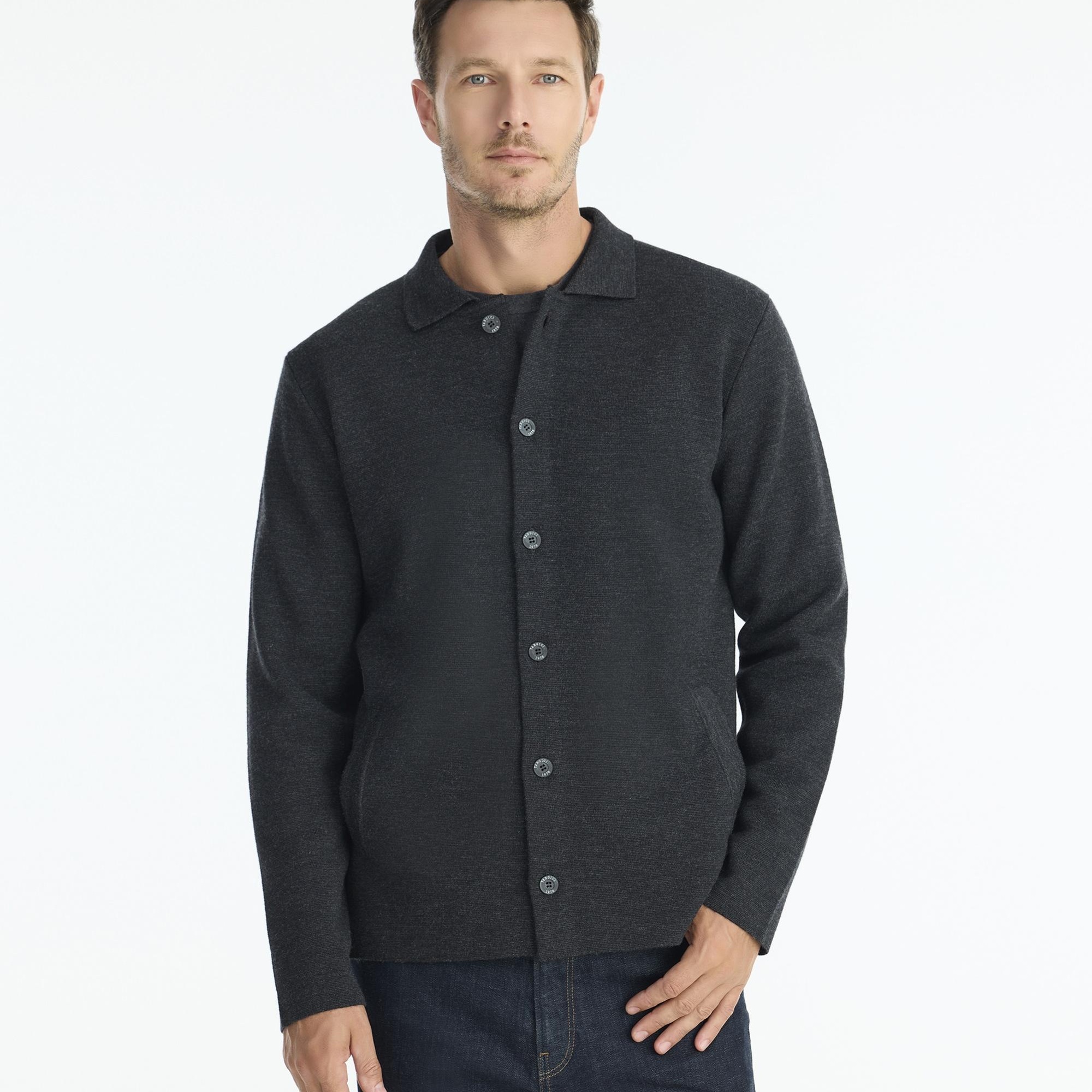 YARGICI Regular Ceket Yaka Uzun Kol Hırka