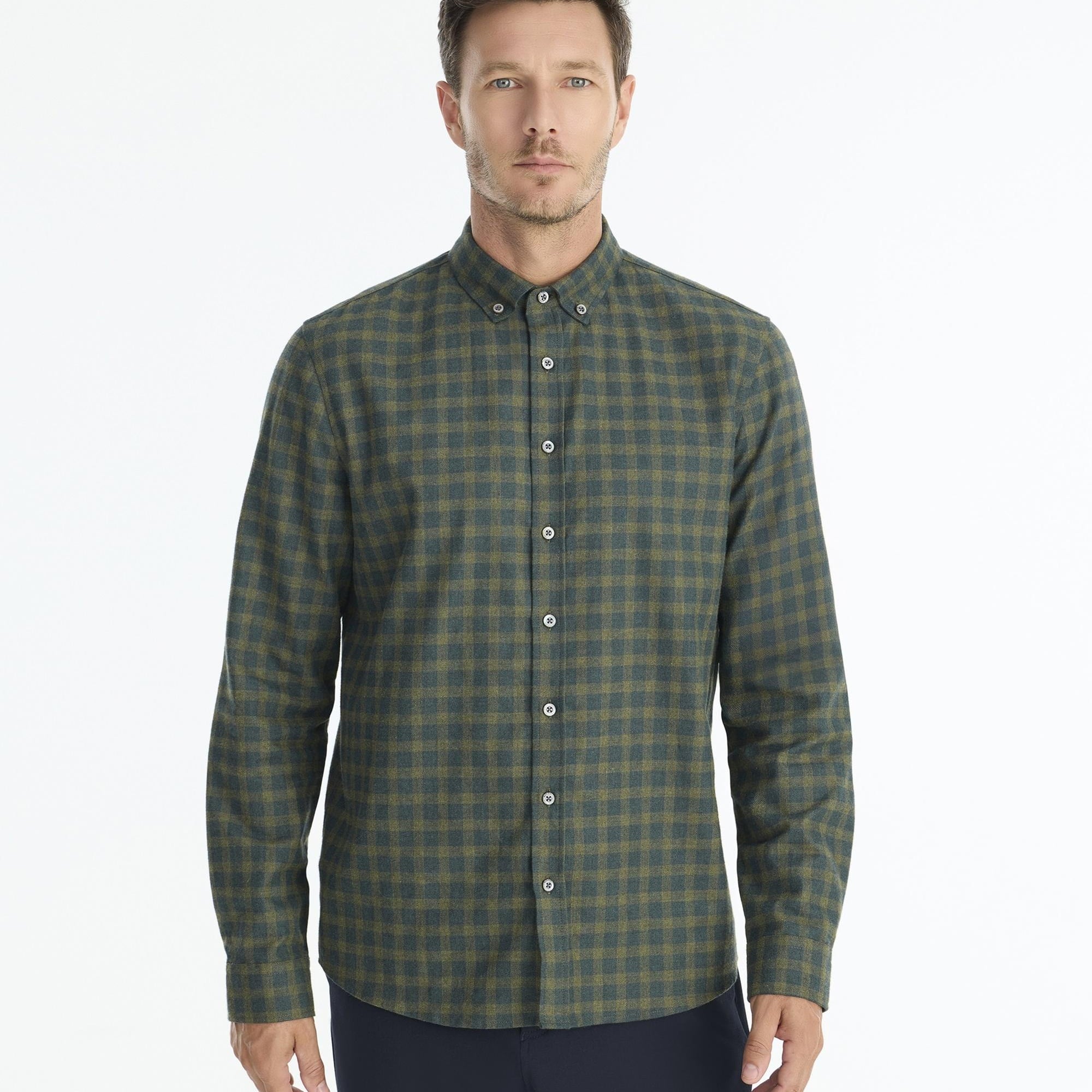 YARGICI Regular Gömlek Yaka Uzun Kol Gömlek