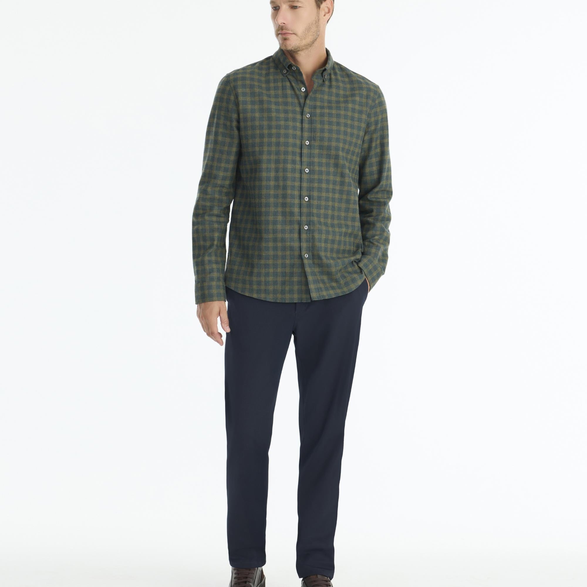 YARGICI Regular Gömlek Yaka Uzun Kol Gömlek