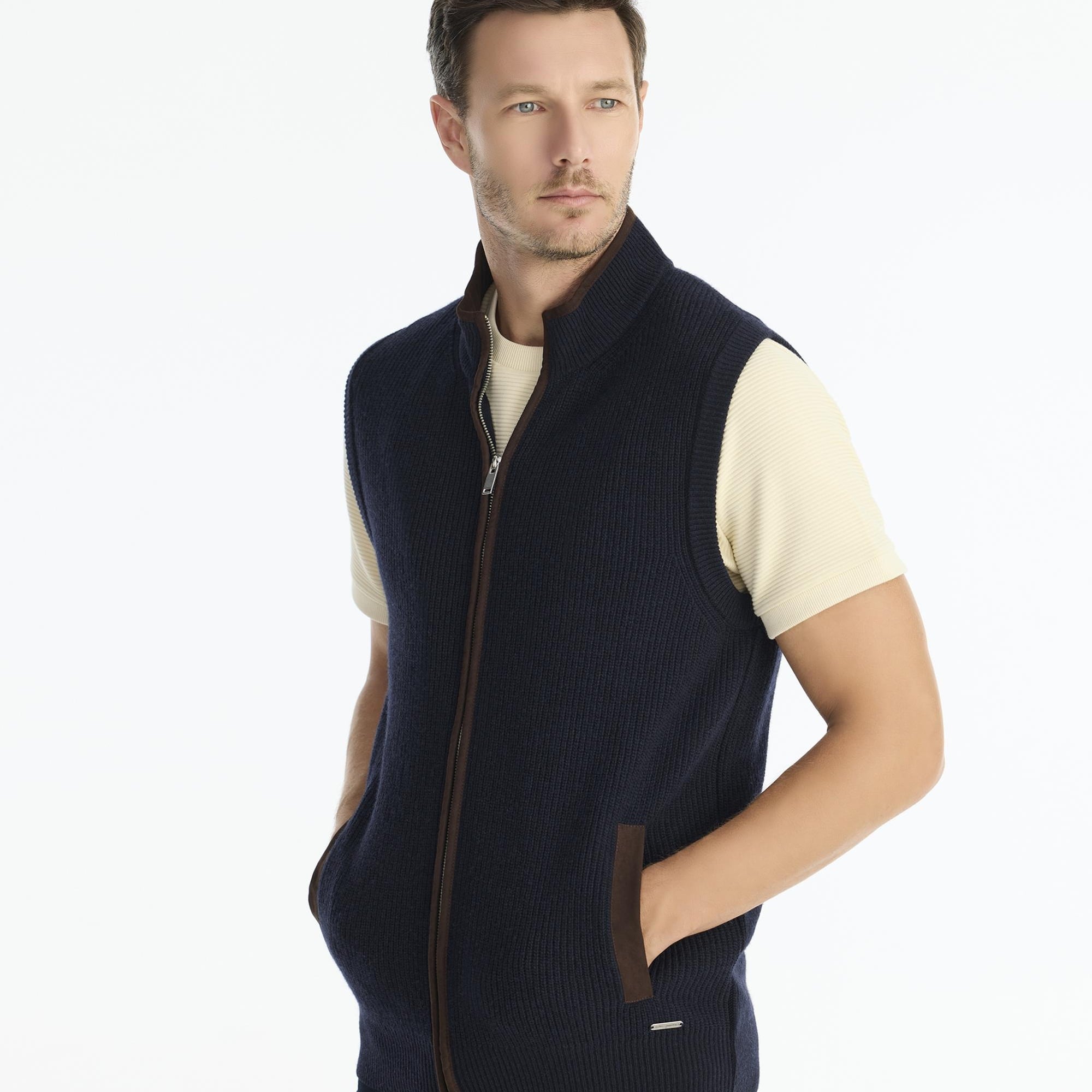 YARGICI Regular Dik Yaka Yelek