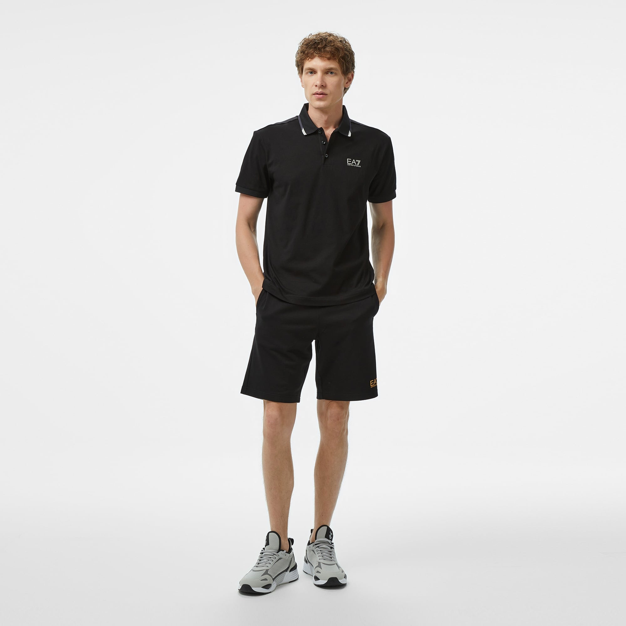 Ea7 Erkek Siyah Şort