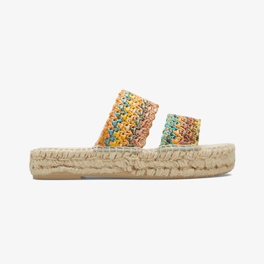  Manebi Kadın Renkli Terlik