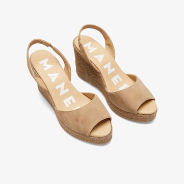  Manebi Kadın Kahverengi Topuklu Ayakkabı