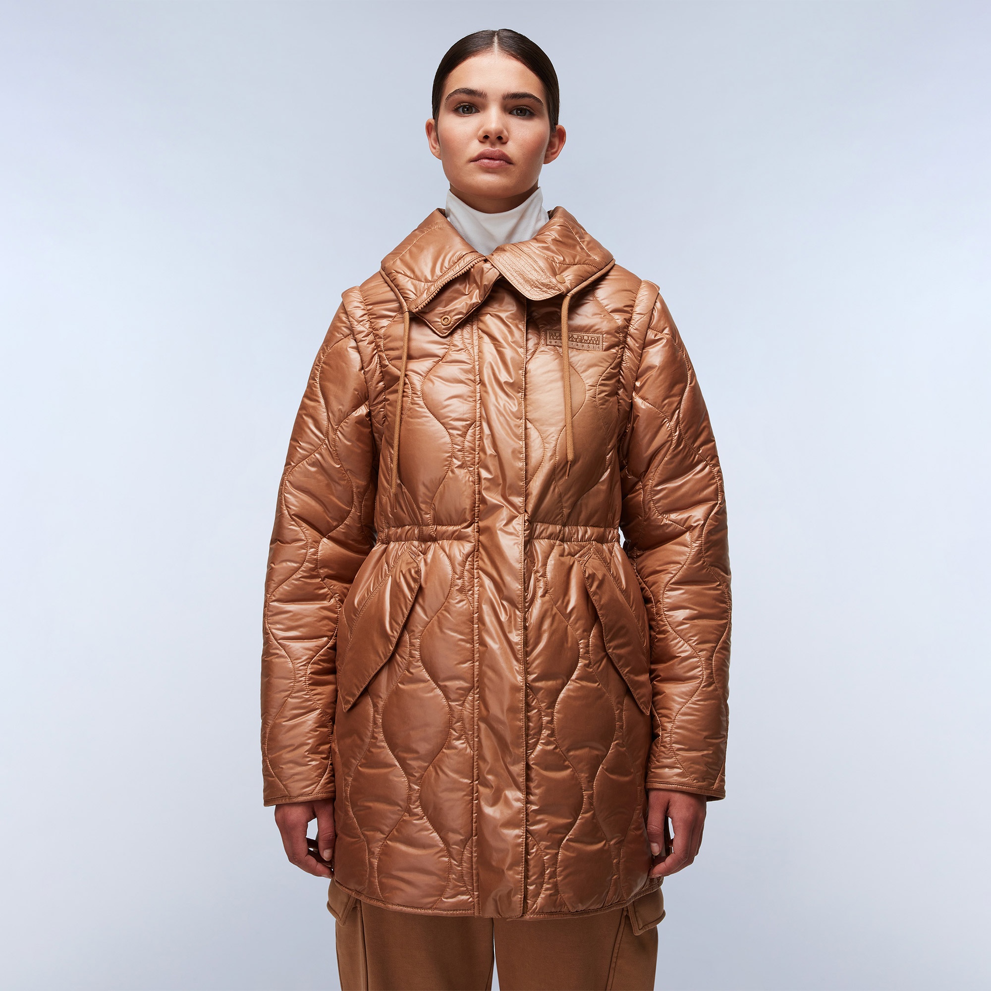 Napapijri Kadın Kahverengi Mont