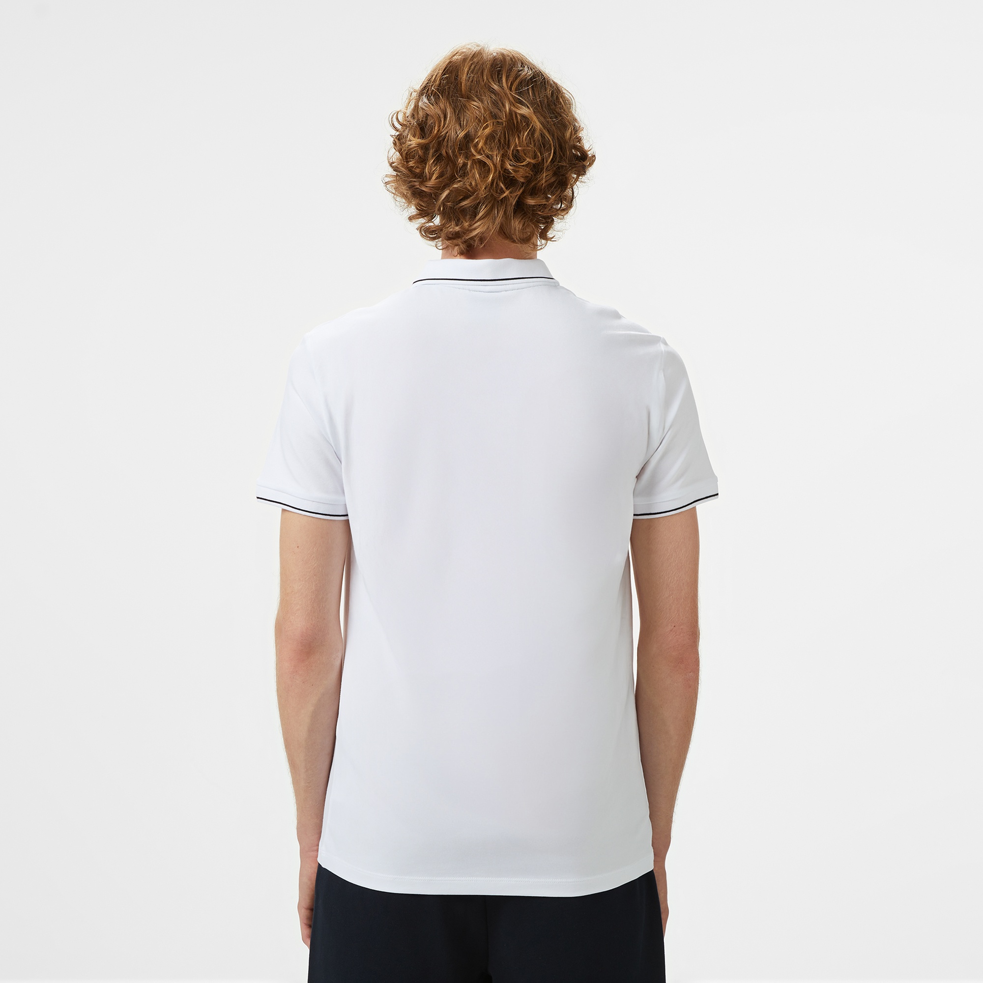 Armani Exchange Erkek Siyah Polo