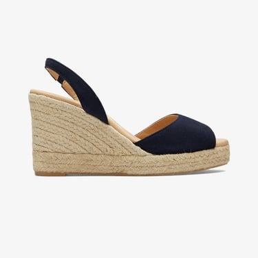  Manebi Kadın Lacivert Topuklu Ayakkabı