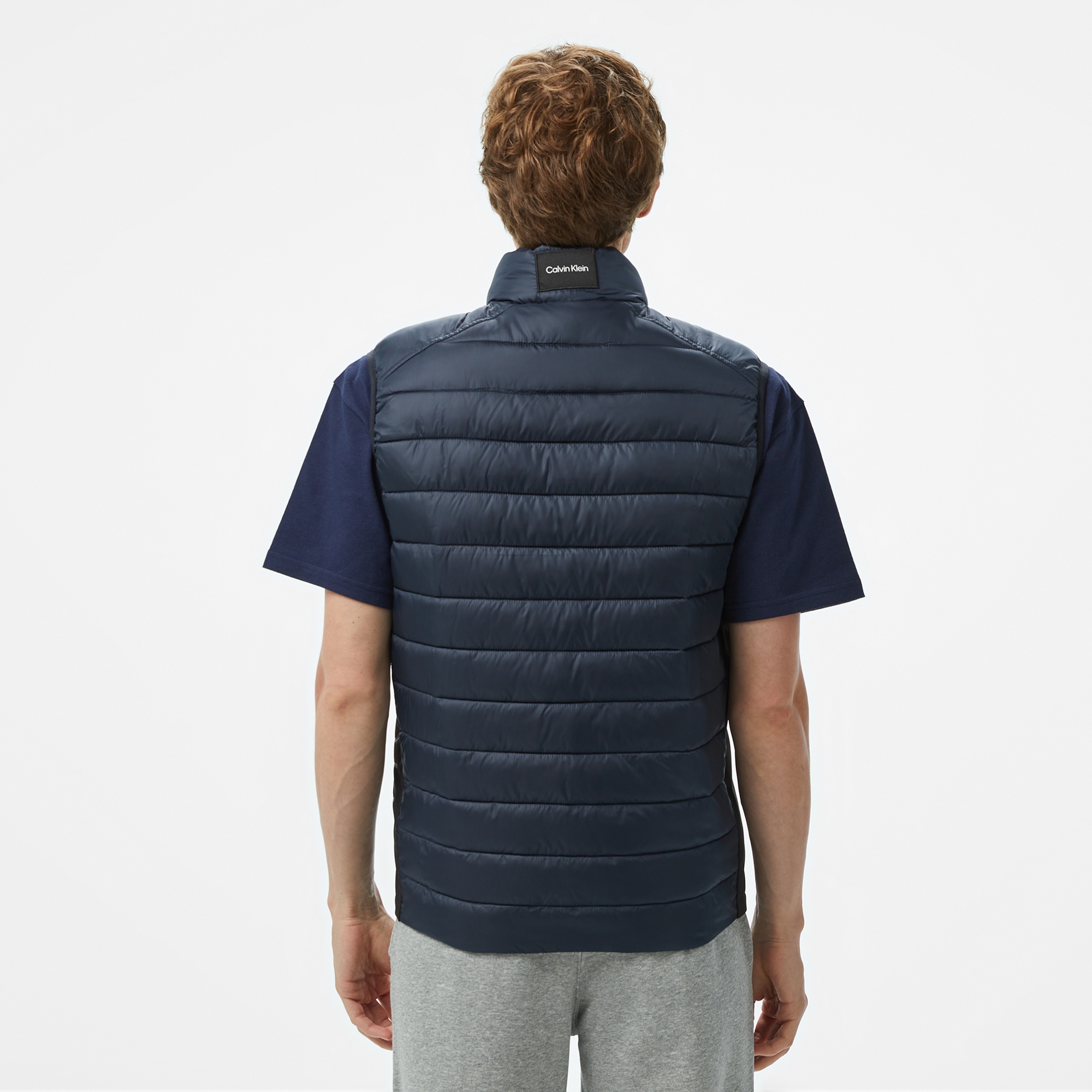 Calvin Klein Erkek Lacivert Yelek